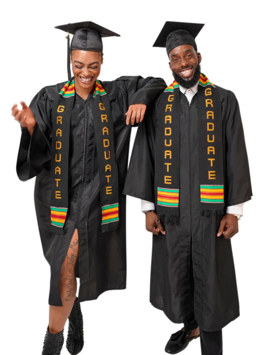 Orecchini A Cerchio Tessuto Kente | Stampa Africana Dupsie's | Multicolore Etnico