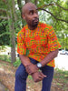 African Kente Dashiki Shirt - DP3227MAfrican Kente Dashiki Shirt - Vibrant Cultural Elegance