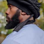 Black Turban Hat for Men - Refined Style | Dupsie's