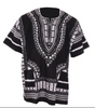 Black African Unisex Dashiki Shirt Small to 7XL Plus Size
