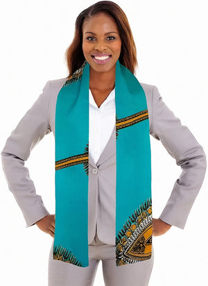 Dupsie's special events graduation African sash stole