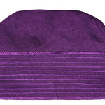 Purple African ASO Oke Embroidered Cap | Traditional Nigerian Men’s Hat | Weddings | Celebratons