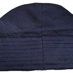 Navy Blue African ASO Oke Embroidered Cap | Traditional Nigerian Men’s Hat | Weddings | Celebratons