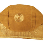 Gold African ASO Oke Embroidered Cap | Traditional Nigerian Men’s Hat | Weddings | Parties | Celebrations