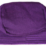 Purple African ASO Oke Embroidered Cap | Traditional Nigerian Men’s Hat | Weddings | Celebratons