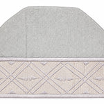 Grey Embroidered Aso Oke Hat for Men - Traditional Yoruba Fila | Dupsie's African Fashion DPH675 | Aso Ebi | Dupsie's by Dupsie's African Fashion