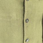 Olive Green African Blazer and Pants Set with Traditional Fabric