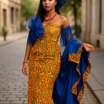 African wedding fashion women dupsies