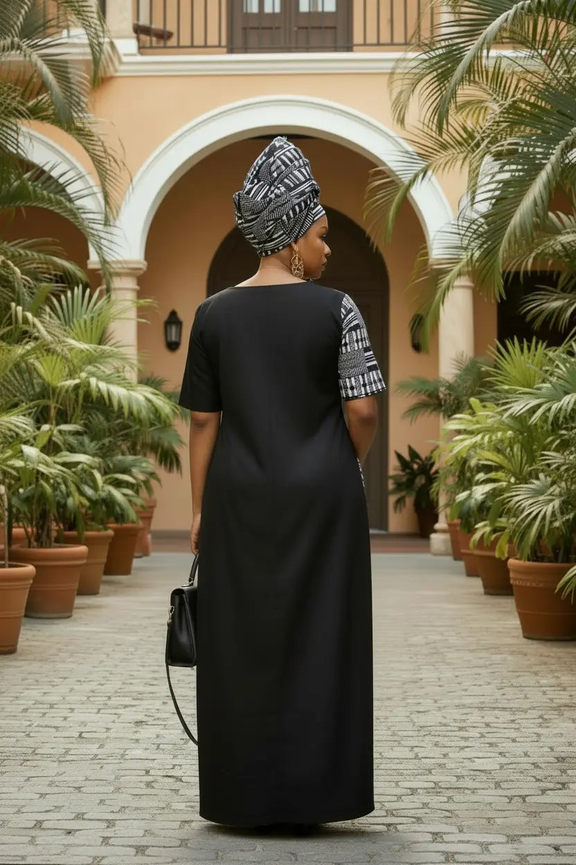 Regina African Print Kente Dress