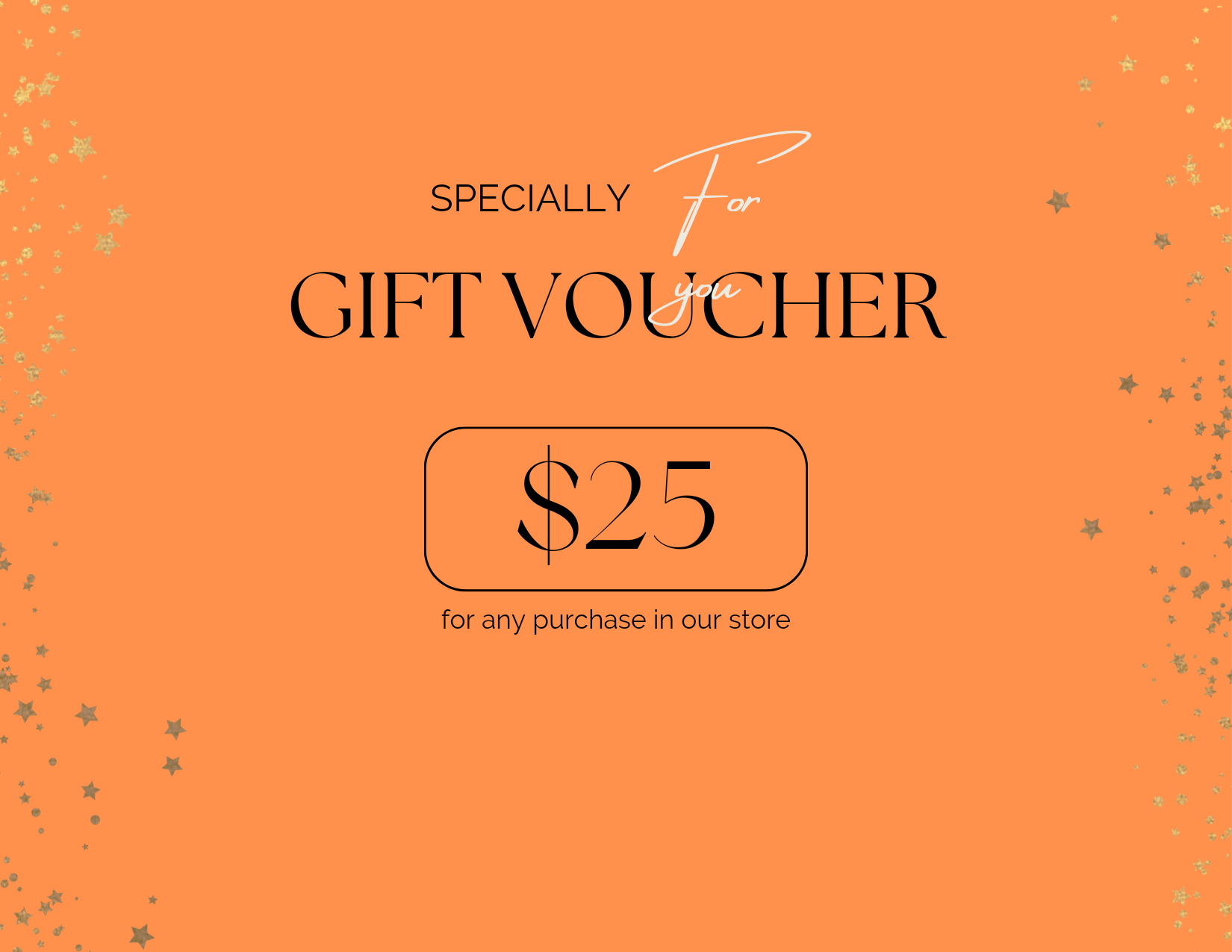 $25 gift voucher