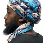 Blue Teal Turquoise Turban Dupsies