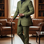 African aso oke suit set for men by Dupsie's