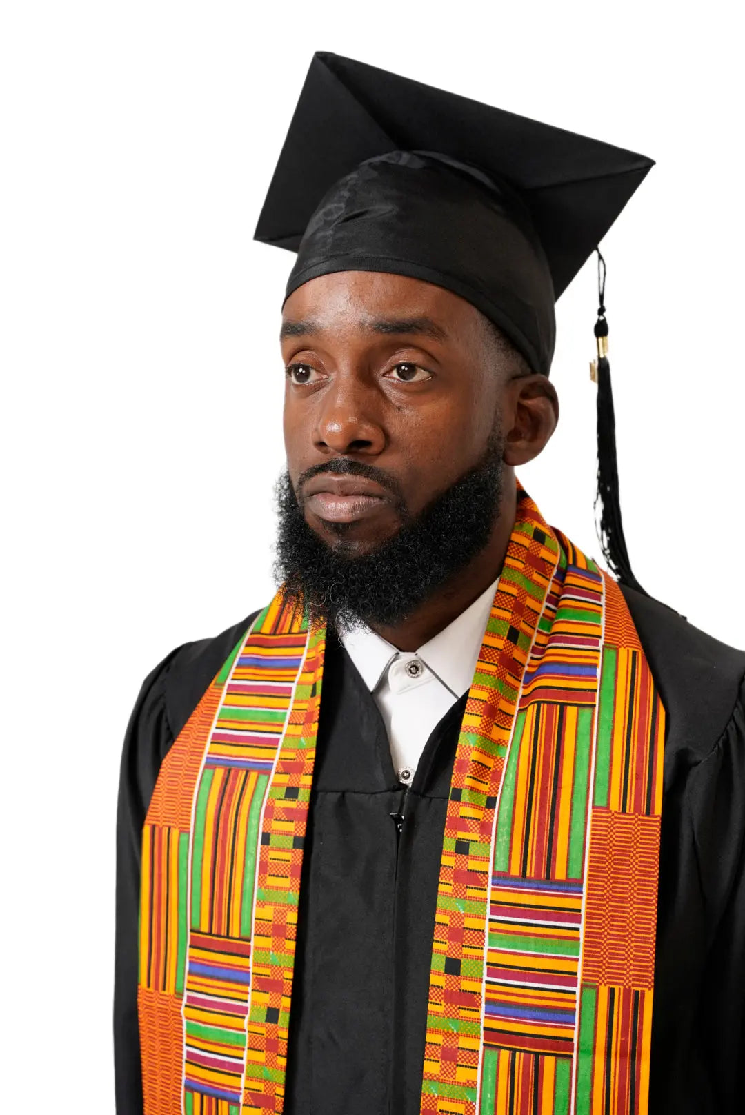 Kente African Print Graduation Stole/Sash-DP0795S1 – Dupsie's