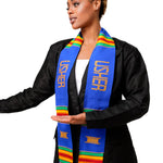 Usher Handwoven Kente Cloth Scarf-Sash DP1550