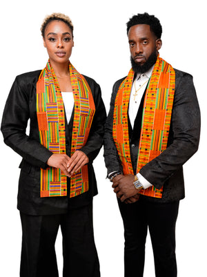 Sikadwa Kente African Print Sash-DP0795S