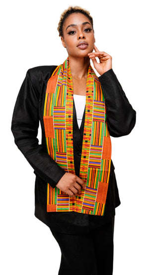 Sikadwa Kente African Print Sash-DP0795S