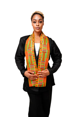 Sikadwa Kente African Print Sash-DP0795S