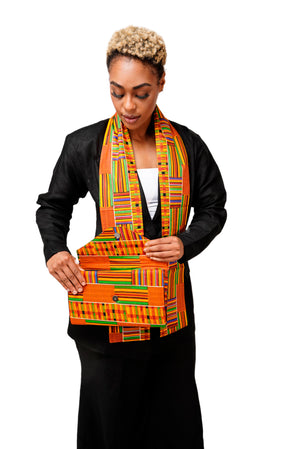 Sikadwa Kente African Print Sash-DP0795S