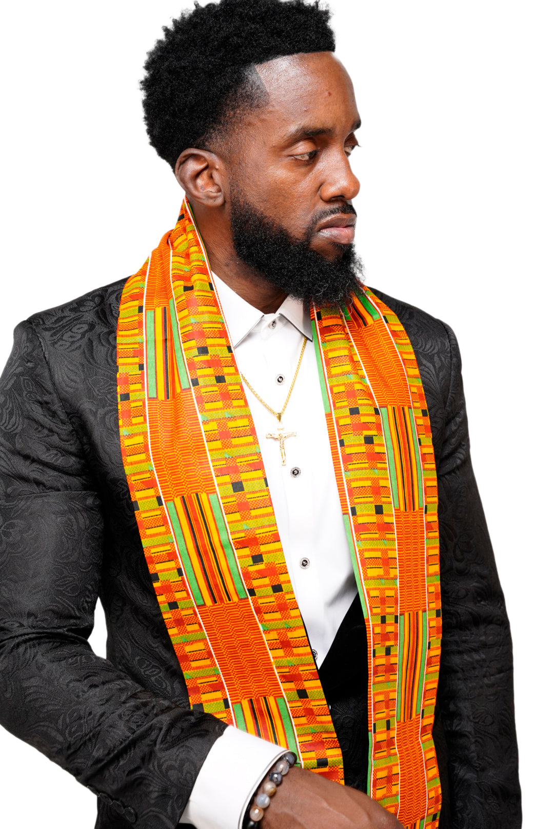 Sikadwa Kente African Print Sash-DP0795S