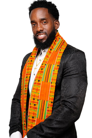 Sikadwa Kente African Print Sash-DP0795S