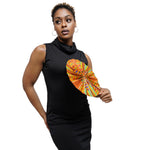 Kujoe African Kente Print Hot-flash Fan-DPPF313