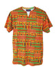Kente African print T-shirt Dupsie's