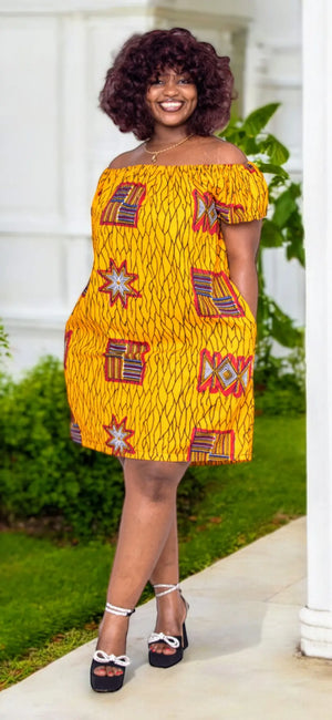 orange african dresses Women's Multiway Infinity African Print Maxi Dress Kente Orange Full Long Dress Ankara African Fashion Bridesmaid Wedding Guest Outfit KENYA