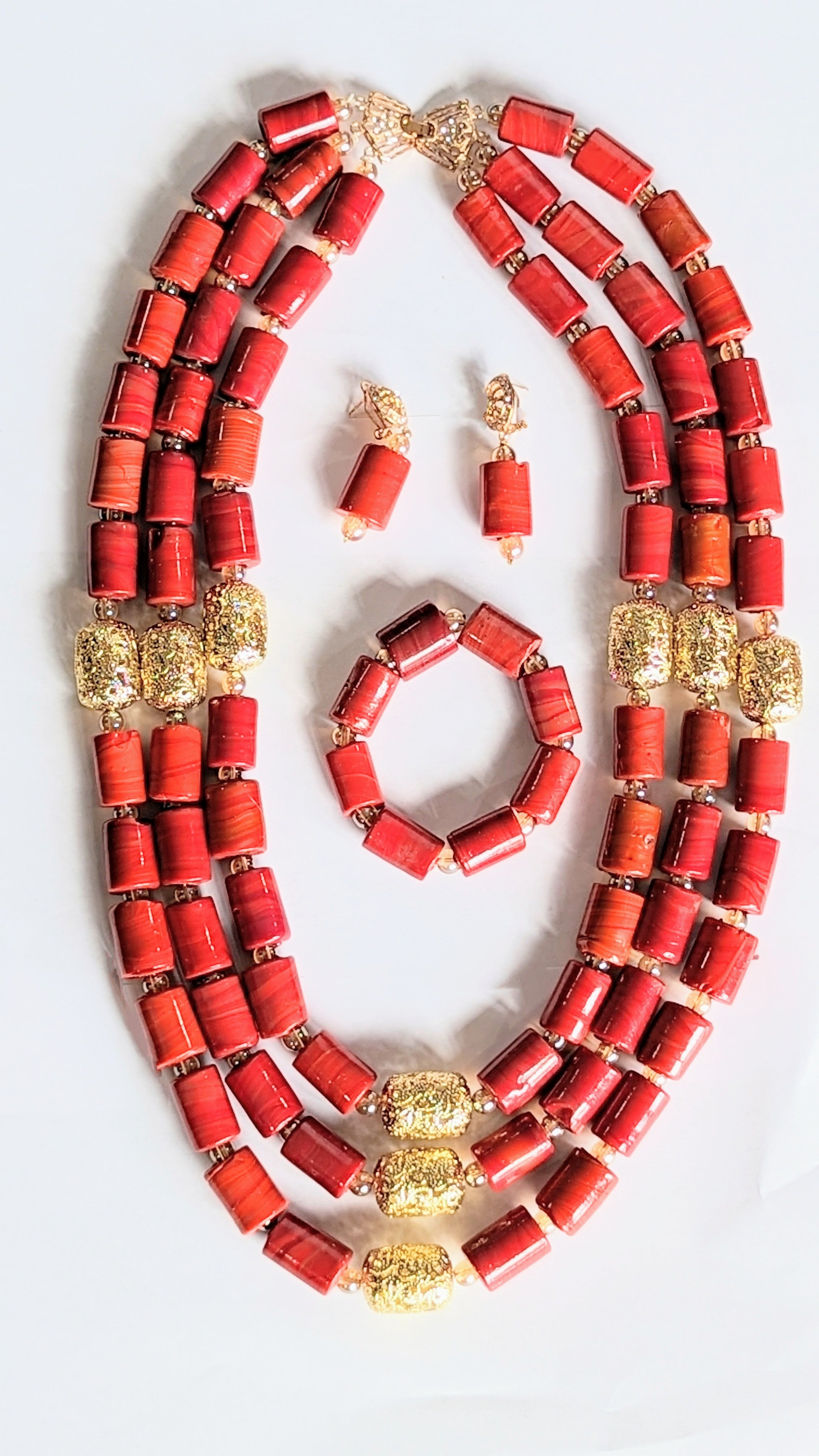 Nigerian Cultural Beads/african Men Beads Necklace/ Bead Necklace /crystal  Beads - Etsy | Beaded, Beaded necklace, Beads