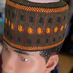 Mallam handwoven hat green Dupsie's