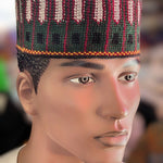 Dupsie's Authentic Nigerian Mallam Kufi handwoven Hat -The Elegance of Abuja DPHGROMH
