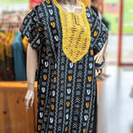Dupsie's Ama's Radiance Adinkra African print cowry Dress DPPDA3