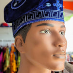 Dupsie's Adeoba Velvet African Kufi Cap Hat DPHBPB49