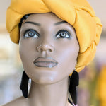 Gold African head band women