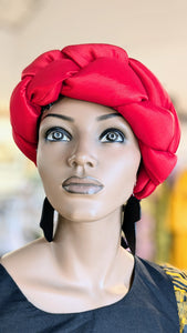 Dupsie's Akua Red African Headband DPWAH23