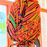 African fashion Kente head wrap