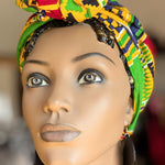 Dupsie's Safiya Kente African Print Pre-Tied Head Wrap DP4075PT7