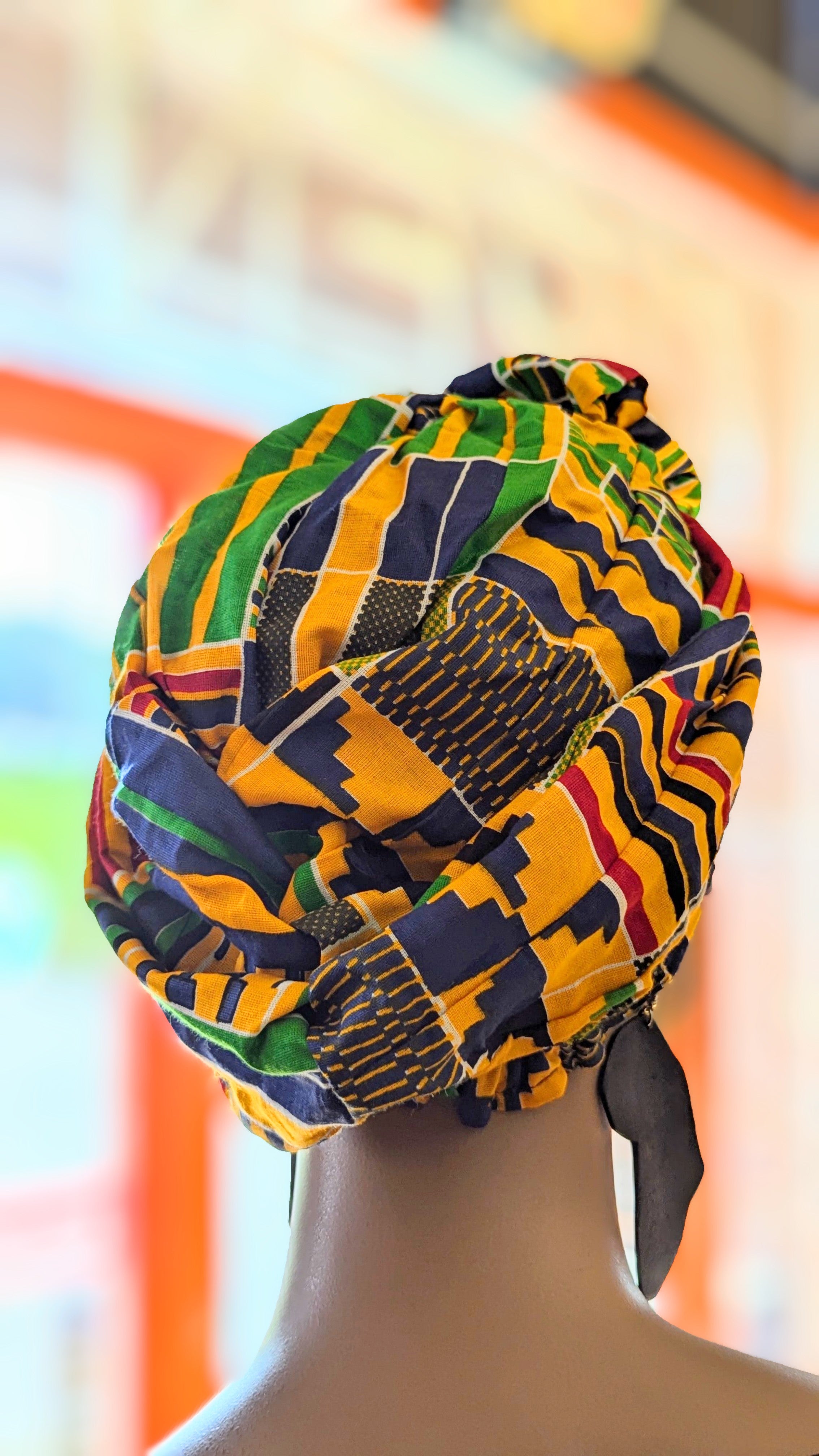 Kente hat African fashion African clothing women