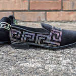 Black Suede Loafers African clothing