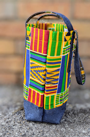 Kente African print bag African fashion