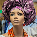 Dupsie's Omalicha Crown Ready Gele Autogele Pre-tied Head wrap Hat DPAGPPH51