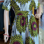 Dupsie's Alua's Radiance African Print Maxi Dress DP9111D