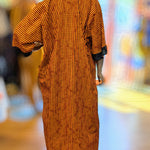 Orange Black African clothing fashion dress Dupsies