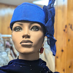 Blue African hat women dupsies