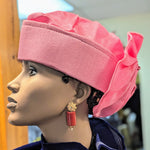 Aso Oke Cap head wrap hat women dupsies