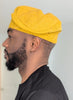 Dupsie's Gold Hand woven Aso Oke Ataare Cap Kufi Fila Hat DPAHAGA55