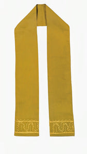 Dupsie's Golden Majesty Gold African Sash with Gold embroidery DPCDM302S