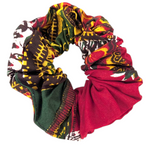 African print scrunchie dupsies hair band