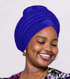 Royal Blue Turban