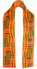 Dupsie's Kente African Print Stole/Sash-Made with Pride in Africa Perfect for Black History Celebrations, Events, and Cultural Showcases, Choir, Clergy, Church, Schools and more DP0795S