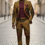 The Keys African Print Ankara Blazer set - DPBLZTK 